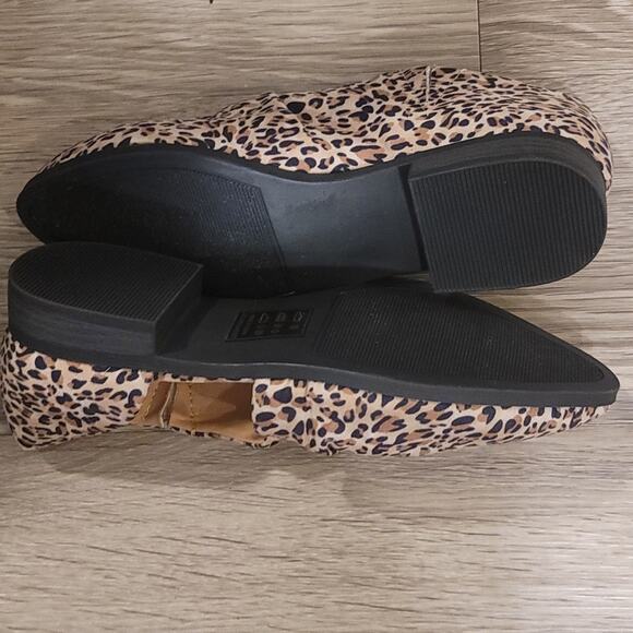 Qupid Womens Cheetah Print Flats size 6 - Picture 4 of 7